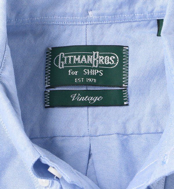 SHIPS「GITMAN VINTAGE: オックスフォード ボタンダウン シャツ」|シャツ・ブラウス|