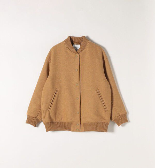 SHIPS any「【WEB限定】SHIPS any: バーシティ ジャケット 25AW」|ブルゾン・スタジャン|