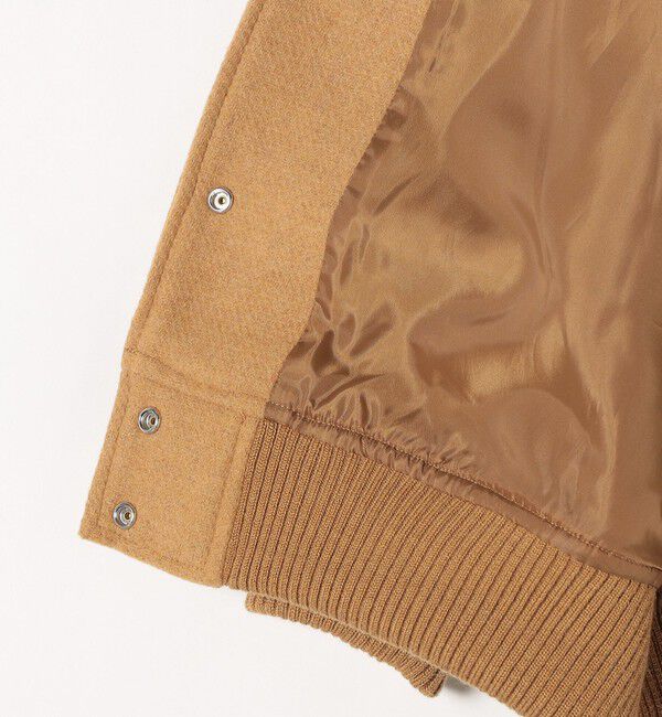 SHIPS any「【WEB限定】SHIPS any: バーシティ ジャケット 25AW」|ブルゾン・スタジャン|