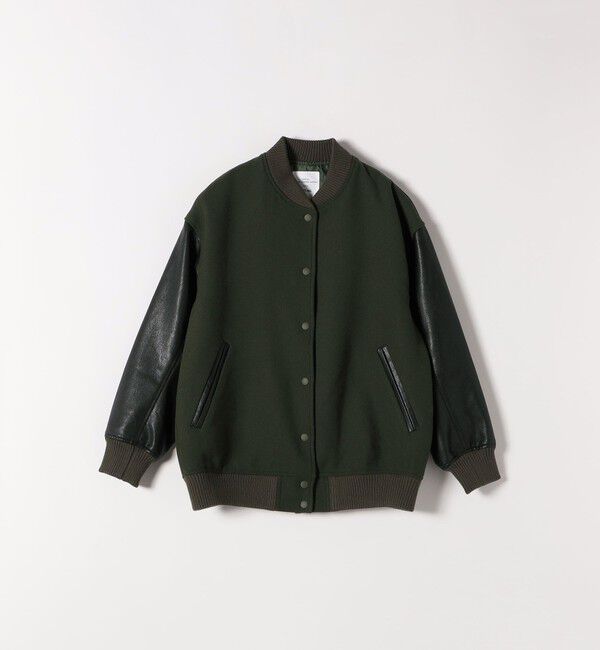 SHIPS any「【WEB限定】SHIPS any: バーシティ ジャケット 25AW」|ブルゾン・スタジャン|