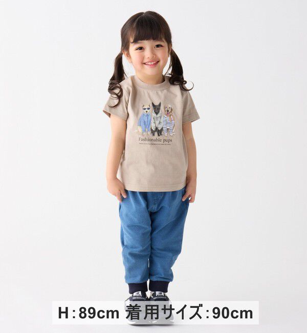 SHIPS Colors 「SHIPS Colors: 80～130cm / 〈洗濯機可能〉ストレッチ リブ パンツ◇」|その他|