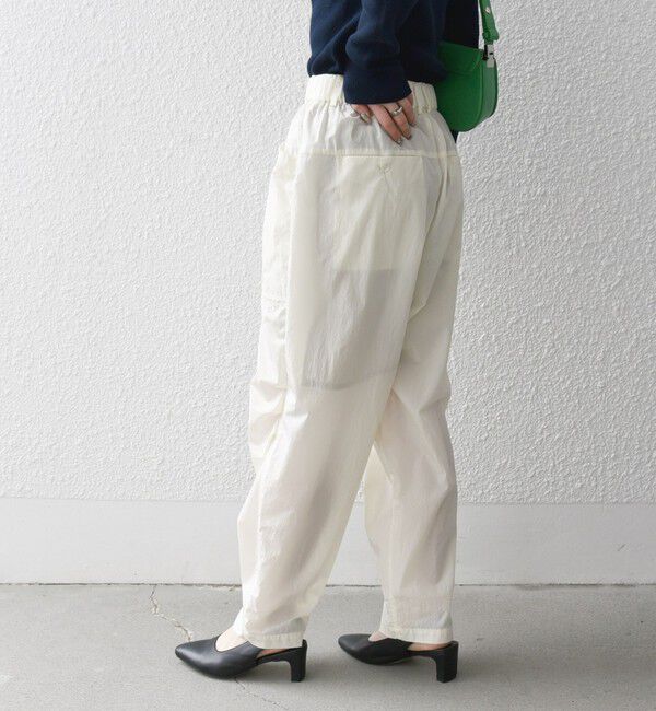 SHIPS any「SHIPS any:〈洗濯機可能〉エンボス ナイロン ワーク パンツ」|その他|