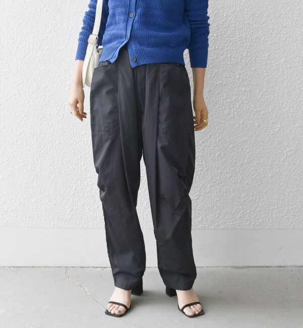 SHIPS any「SHIPS any:〈洗濯機可能〉エンボス ナイロン ワーク パンツ」|その他|