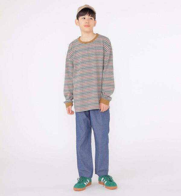 SHIPS KIDS「SHIPS KIDS:140～160cm / ワイド イージー パンツ」|その他|