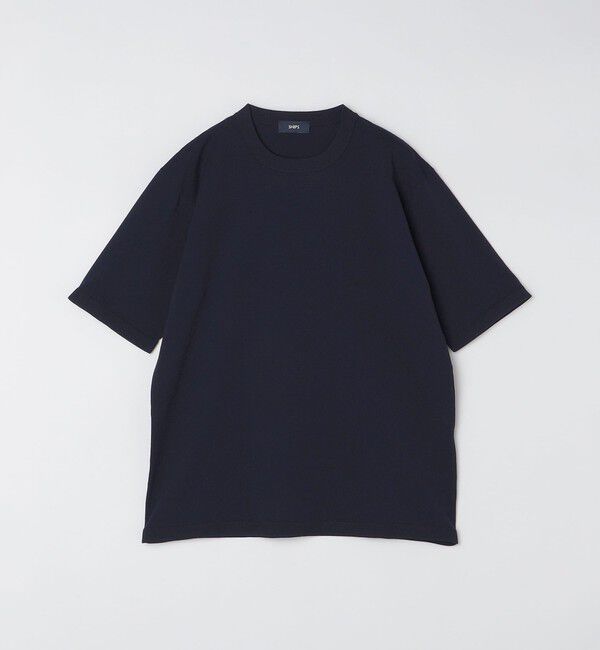 SHIPS「SHIPS:〈 洗濯機可能〉18ゲージ ポリエステル ライト リラックス ニット Tシャツ」|Tシャツ・カットソー|