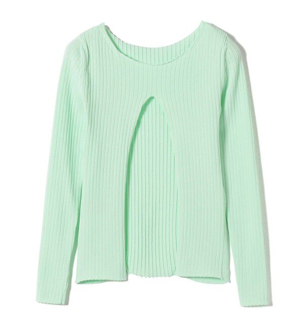 SHIPS for women「WRAPINKNOT:〈手洗い可能〉バック スリット プルオーバー」|ニット・セーター|