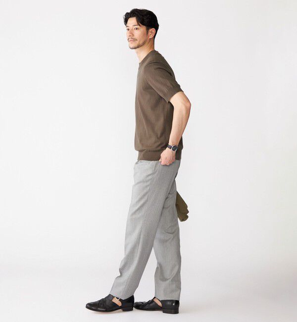 SHIPS「SHIPS: ラグジュアリー CANONICO社製生地 ウール スラックス」|スラックス|