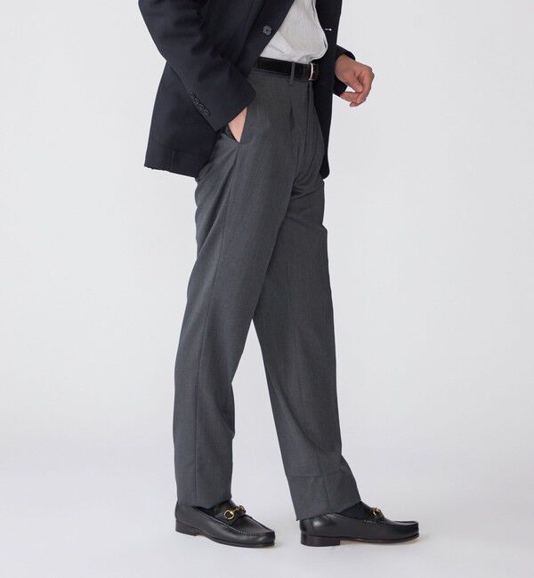 SHIPS「SHIPS: ラグジュアリー CANONICO社製生地 ウール スラックス」|スラックス|