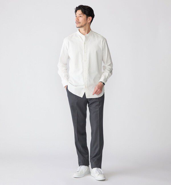 SHIPS「SHIPS: ラグジュアリー CANONICO社製生地 ウール スラックス」|スラックス|