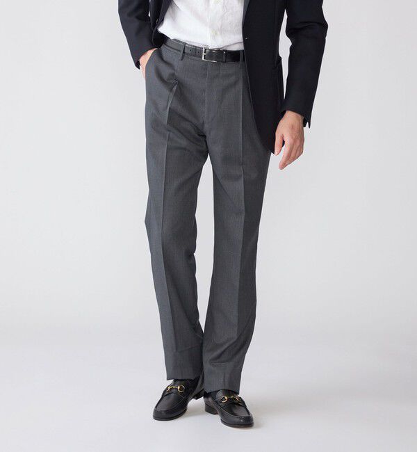 SHIPS「SHIPS: ラグジュアリー CANONICO社製生地 ウール スラックス」|スラックス|