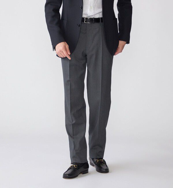 SHIPS「SHIPS: ラグジュアリー CANONICO社製生地 ウール スラックス」|スラックス|