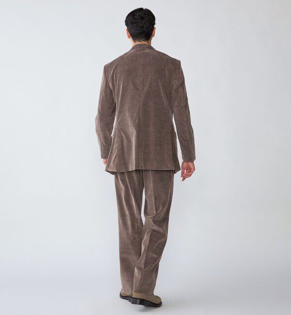 SHIPS「【SHIPS別注】CARUSO: コーデュロイ トラウザーズ」|スラックス|