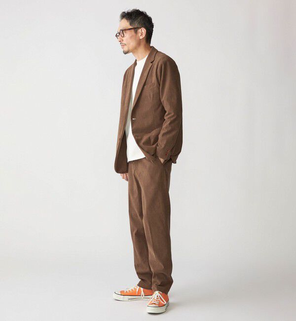 SHIPS「SHIPS: 〈セットアップ対応〉トリコット コーデュロイ 2B ジャケット」|テーラードジャケット|