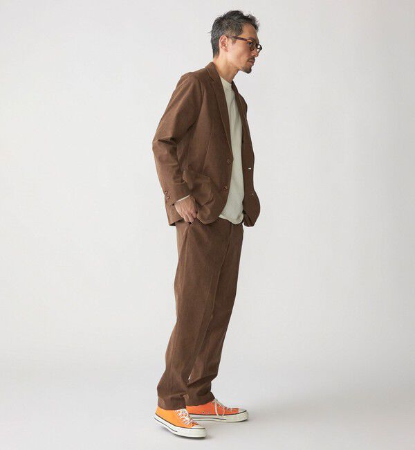SHIPS「SHIPS: 〈セットアップ対応〉トリコット コーデュロイ 2B ジャケット」|テーラードジャケット|