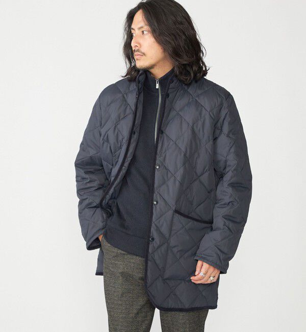 SHIPS「【WEB限定/SHIPS別注】TAION:〈手洗い可能〉ダウン キルティング スタンド ジャケット」|ダウン|