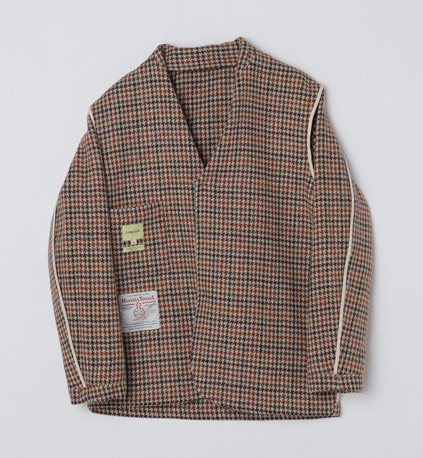 SHIPS「DE BONNE FACTURE: HARRIS TWEED GEOGRAPHY TEACHER JACKET」|テーラードジャケット|