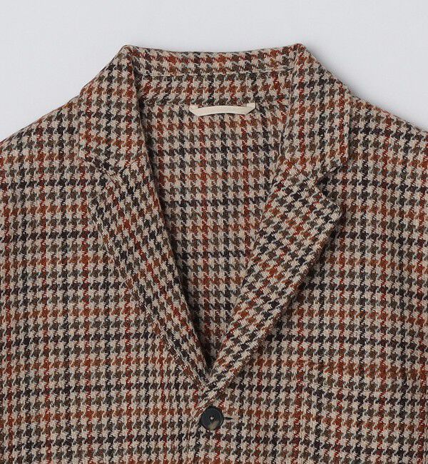 SHIPS「DE BONNE FACTURE: HARRIS TWEED GEOGRAPHY TEACHER JACKET」|テーラードジャケット|