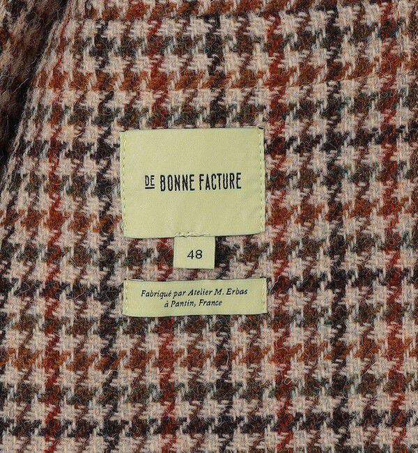 SHIPS「DE BONNE FACTURE: HARRIS TWEED GEOGRAPHY TEACHER JACKET」|テーラードジャケット|