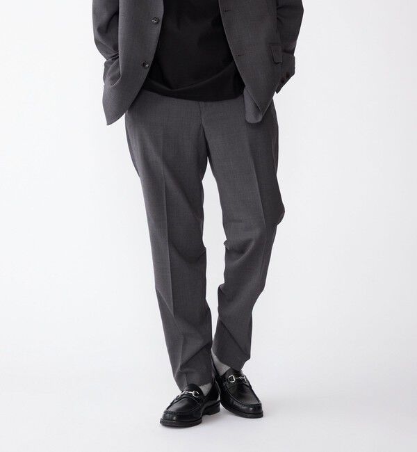 SHIPS「SHIPS:〈セットアップ対応〉TW ストレッチ パンツ」|その他|グレー