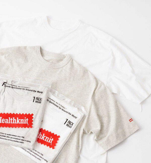 SHIPS any「【SHIPS any別注】healthknit: U.S.コットン ジャージー パック Tシャツ◇」|Tシャツ・カットソー|