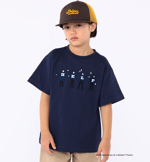 SHIPS KIDS「SHIPS KIDS:100～130cm /【THE BEATLES（ザ・ビートルズ）】半袖 TEE」|Tシャツ・カットソー|