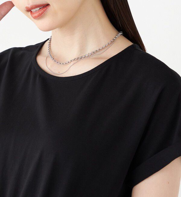 SHIPS Colors 「《追加予約》SHIPS Colors:バリエーション チェーン ネックレス◆」|ネックレス|シルバー