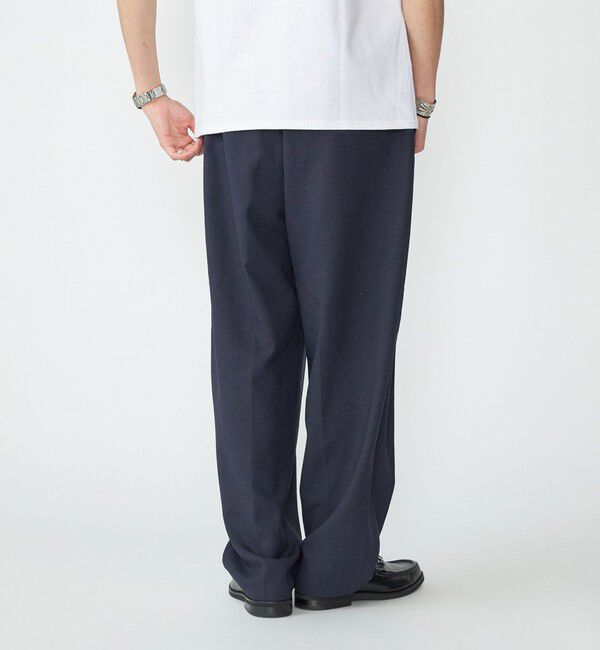 SHIPS「SHIPS: リネン ライク ワイド ピンタック スラックス」|スラックス|