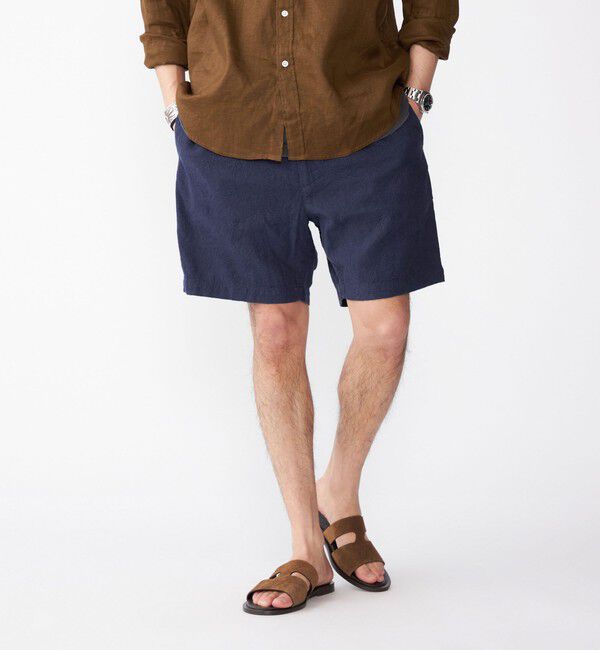 SHIPS「SHIPS: インディアン エンブロイダリー ショーツ」|その他|ネイビー