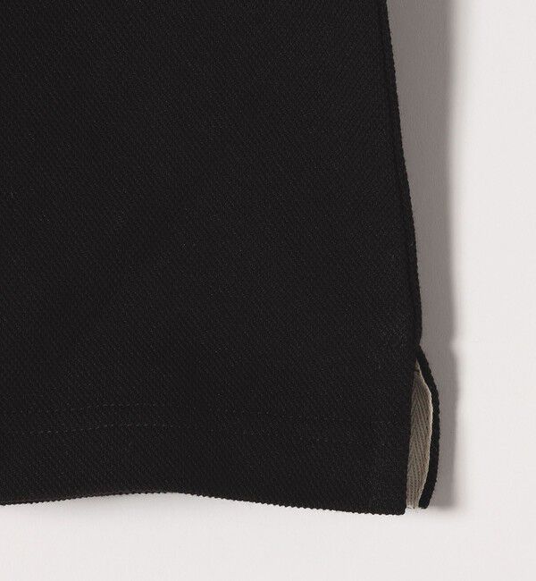 quaranciel「quaranciel:〈洗濯機可能〉カノコ スキッパー デザイン ワイド ポロシャツ」|Tシャツ・カットソー|