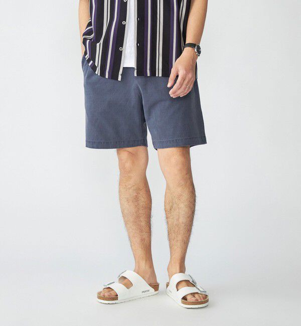 SHIPS「SHIPS: ピグメント ジャージー ショーツ」|その他|ネイビー