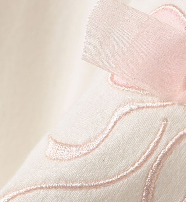 SHIPS KIDS「SHIPS KIDS:140～150cm / バレエシューズ デザイン 長袖 Tシャツ」|Tシャツ・カットソー|