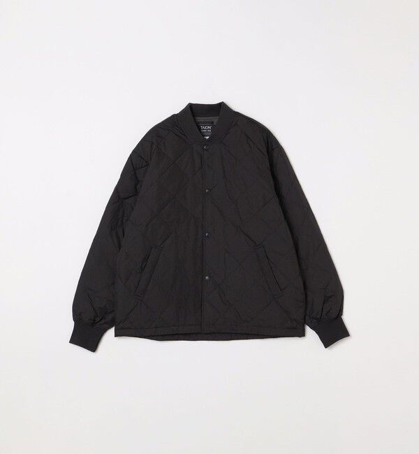 SHIPS any「【SHIPS any別注】TAION:〈手洗い可能〉ダイヤキルト スピンドル ダウン ブルゾン 25AW◇」|ブルゾン・スタジャン|