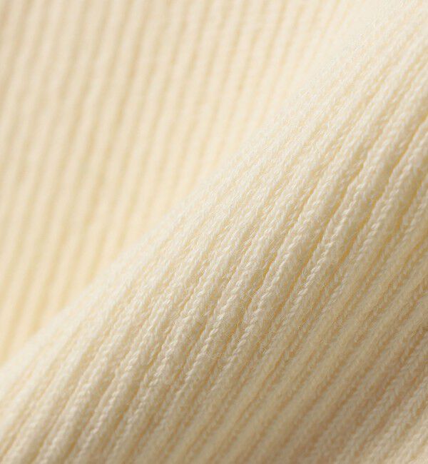 SHIPS KIDS「SHIPS KIDS:100～120cm /〈手洗い可能〉フリル リブ ニット」|Tシャツ・カットソー|