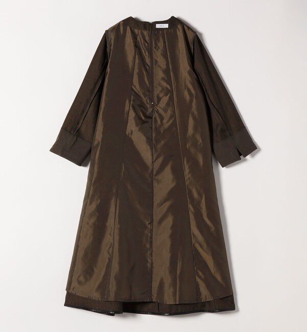 SHIPS any「SHIPS any: ヘリンボーン パイピング フレア ワンピース」|ワンピース|