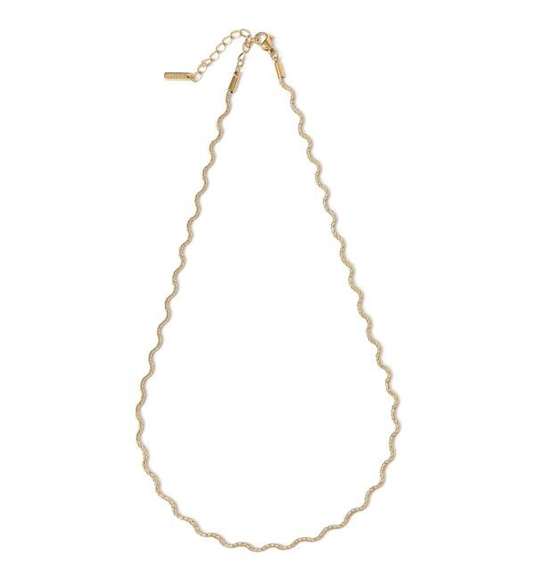 SHIPS Colors 「SHIPS Colors:ウェーブ チェーン ネックレス」|ネックレス|