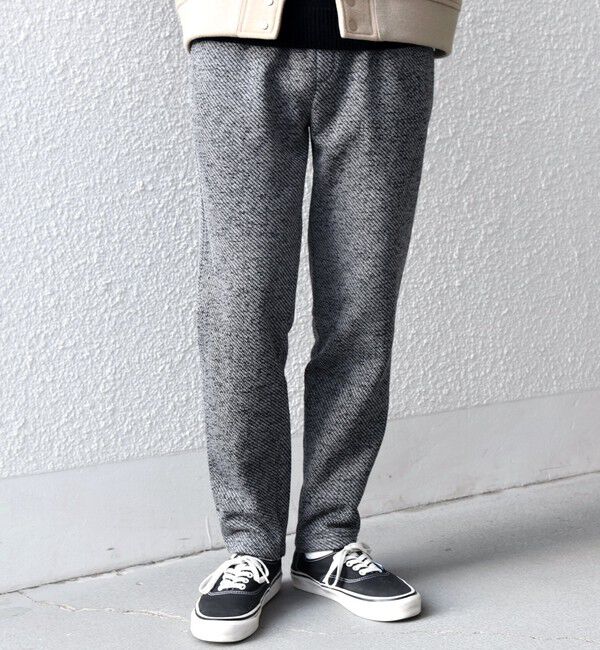 SHIPS any「SHIPS any:〈洗濯機可能〉ニット フリース 裏起毛 スリム ジョガー パンツ 25AW◇」|チノ|