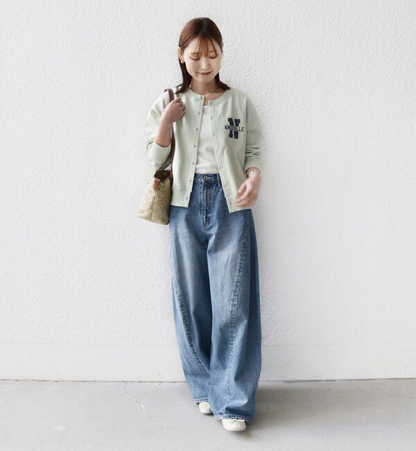 SHIPS for women「【SHIPS別注】TENNESSEE:〈洗濯機可能〉スナップ 釦 スウェット カーディガン」|カーディガン|