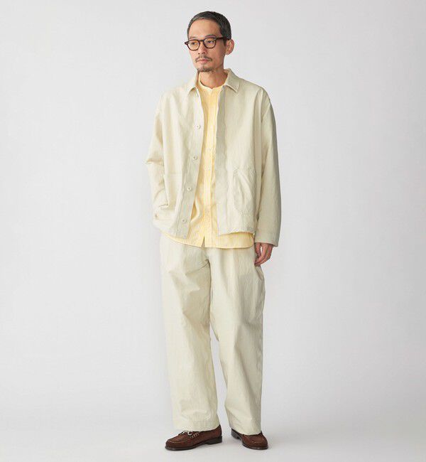 SHIPS「SHIPS: AUTHENTIC ナイロン カルゼ ワイド パンツ」|その他|