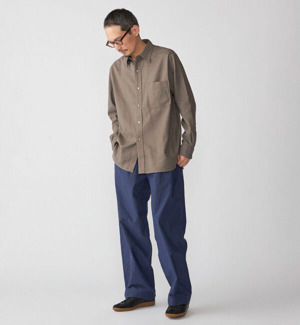 SHIPS「SHIPS: AUTHENTIC ナイロン カルゼ ワイド パンツ」|その他|