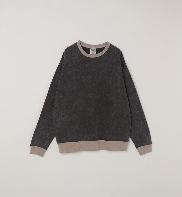 SHIPS any「【SHIPS any別注】ONEITA: ケミカルウォッシュ リラックス リンガー Tシャツ(ロンT)◇」|Tシャツ・カットソー|