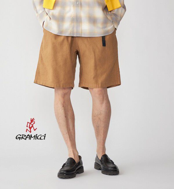 SHIPS「【SHIPS別注】Gramicci: コットンリネン ショーツ」|その他|ブラウン