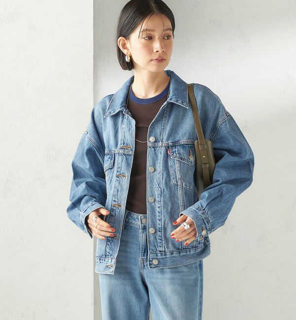 SHIPS for women「《予約》【一部SHIPS別注】GGG:〈手洗い可能〉クルーネック 半袖 TEE」|Tシャツ・カットソー|