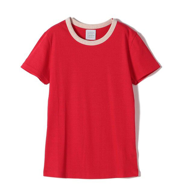 SHIPS for women「《予約》【一部SHIPS別注】GGG:〈手洗い可能〉クルーネック 半袖 TEE」|Tシャツ・カットソー|