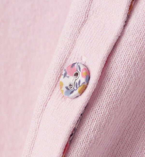 SHIPS KIDS「SHIPS KIDS:140～150cm / リバティ ボタン カーディガン」|カーディガン|