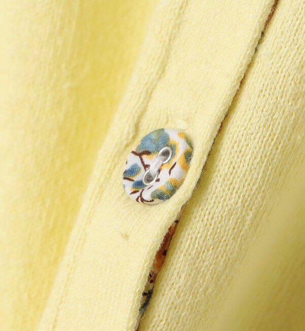 SHIPS KIDS「SHIPS KIDS:140～150cm / リバティ ボタン カーディガン」|カーディガン|