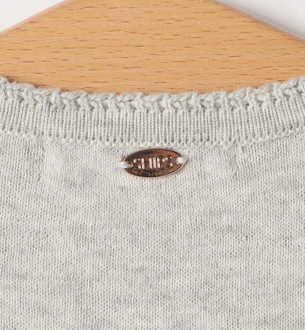 SHIPS KIDS「SHIPS KIDS:80～90cm / リバティ ボタン カーディガン」|カーディガン|