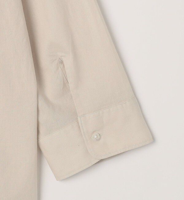 SHIPS any「SHIPS any:〈洗濯機可能〉コットン/リネン 7分袖 スキッパー プルオーバー シャツ 26SS◆」|シャツ・ブラウス|