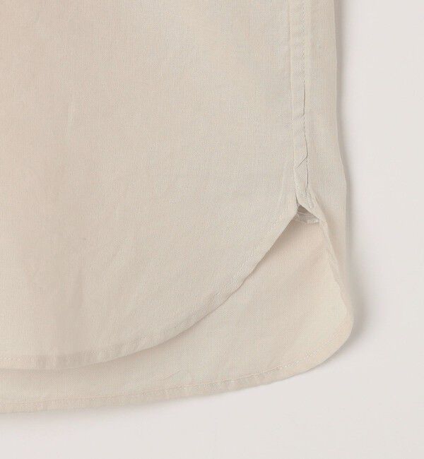 SHIPS any「SHIPS any:〈洗濯機可能〉コットン/リネン 7分袖 スキッパー プルオーバー シャツ 26SS◆」|シャツ・ブラウス|