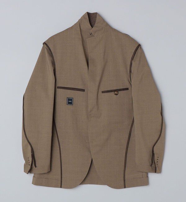 SHIPS「SHIPS:〈FUNCTION/手洗い可能〉ラミー ブレンド ジャケット(セットアップ対応)」|テーラードジャケット|