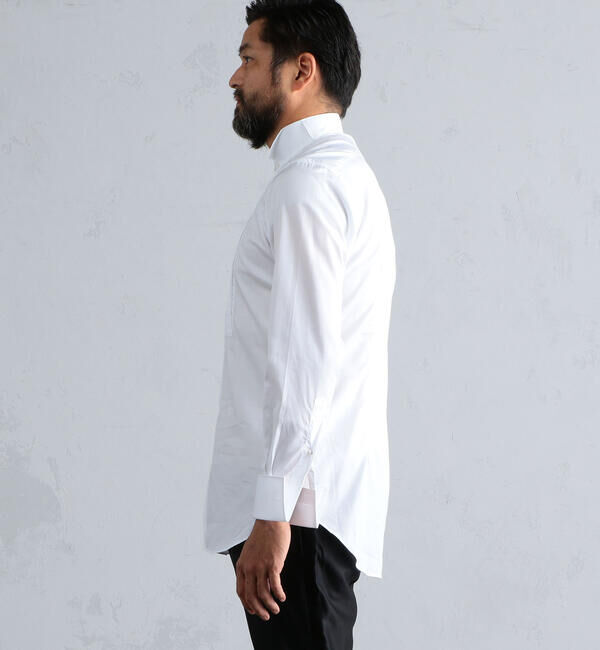 TOMORROWLAND MENS「140/2コットンブロード ウィングカラー ドレスシャツ」|シャツ・ブラウス|